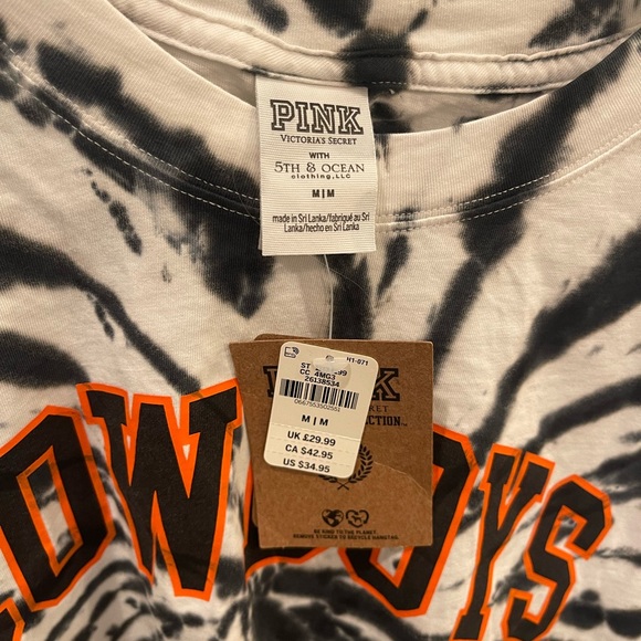 Maillot Victoria's Secret - Style Collégial Cowboys Oklahoma State University - Taille S, Neuf Avec étiquette